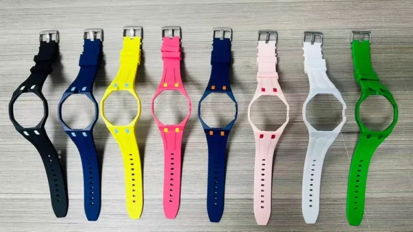 (AP x S) Collaboration Pocket Watch Modification Strap (Ceramic Dial Silicone Strap)